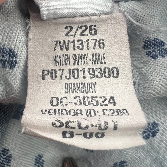 Lucky Brand Hayden Skinny Jeans Size 26 Women’s - Picture 6 of 7